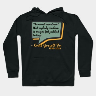 Louis Gossett Jr-  Motivational Quotes Hoodie